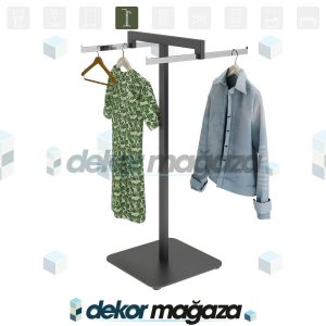 ARMEX 10 Clothing Display Stand with 2 Arms - Image 2