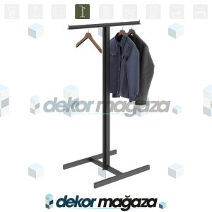 ARMEX 2 Clothing Display Stand with Single Arm - Image 2