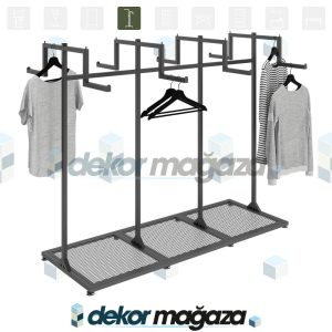 ARMEX 27 Clothing Display Stand with 8 Arms - Image 2