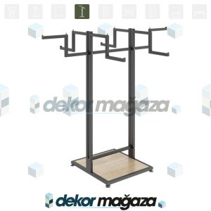 ARMEX 30 Clothing Display Stand with 6 Arms - Image 1