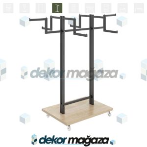 ARMEX 32 Clothing Display Stand with 6 Arms - Image 1