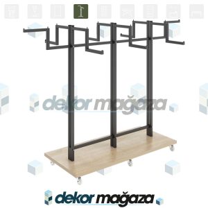 ARMEX 36 Clothing Display Stand with 8 Arms - Image 1