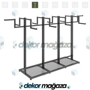 ARMEX 39 Clothing Display Stand with 10 Arms - Image 1