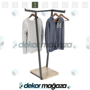 ARMEX 4 Clothing Display Stand with 2 Arms - Image 2