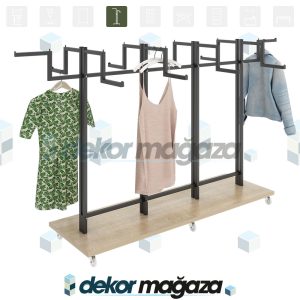 ARMEX 40 Clothing Display Stand with 10 Arms - Image 2