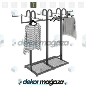 ARMEX 47 Clothing Display Stand with 8 Arms - Image 2