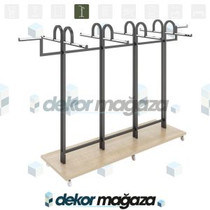 ARMEX 52 Clothing Display Stand with 10 Arms - Image 1
