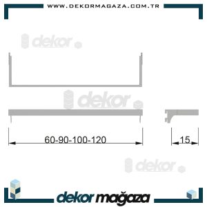AKSE 8 Side Hang Rail - Image 3