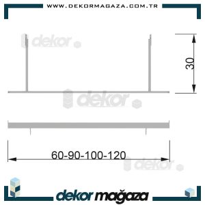 AKSE 11 Side Hang Rail - Image 3