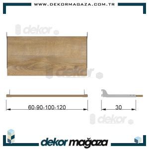 AKSE 18 Shelf Bracket - Image 2