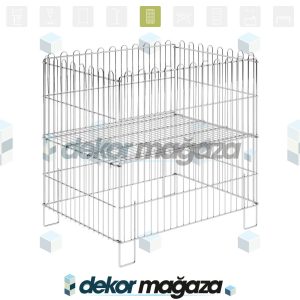 ECHO 10 Collapsible Wire Dump Bin 80x60 - Image 1