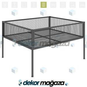 ECHO 19 Wire Dump Bin 120x100 - Image 1