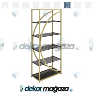 EXE 11 - Endüstriyel, Teşhir Rafı, Kitaplık - Görsel 1