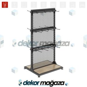 FLEX 112 - Aksesuar Standı, 3 Katlı, Çift Taraflı - Görsel 1