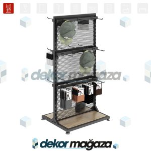 FLEX 112 - Aksesuar Standı, 3 Katlı, Çift Taraflı - Görsel 2