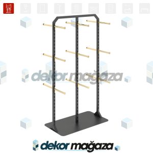 FLEX 115 - Aksesuar Standı, 3 Katlı, Çift Taraflı - Görsel 1