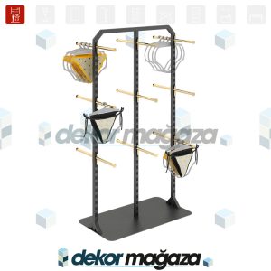 FLEX 115 - Aksesuar Standı, 3 Katlı, Çift Taraflı - Görsel 2