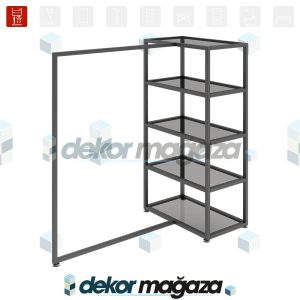 FLEX 73 - Askı & Raf Orta Stand - Görsel 1