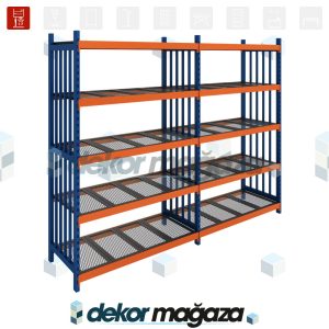 FLEX 89 - Hafif Rack Depo Rafı - Görsel 1