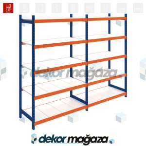 FLEX 91 - Hafif Rack Depo Rafı - Görsel 1