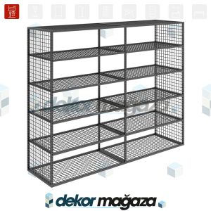 FLEX 93 - Hafif Rack Depo Rafı - Görsel 1