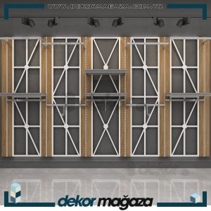 DMD 17 - Mağaza Dekorasyon, Duvar Sistemi - Görsel 3