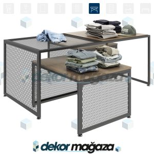 OXO 13 - Ürün Teşhir Masası, 3 lü Set - Görsel 2