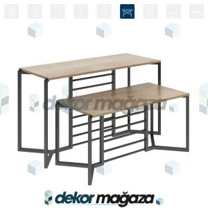 OXO 16 - Ürün Teşhir Masası, 2 li Set - Görsel 1