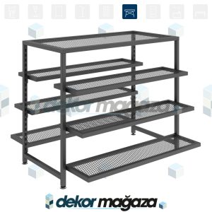 OXO 5 - Ürün Teşhir Masası, 4 Katlı - Görsel 1