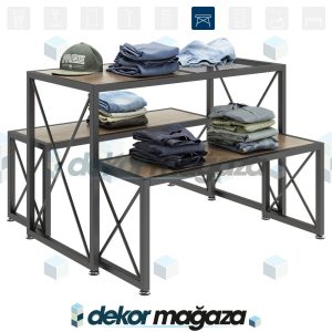 OXO 9 - Ürün Teşhir Masası, 3 lü Set - Görsel 2